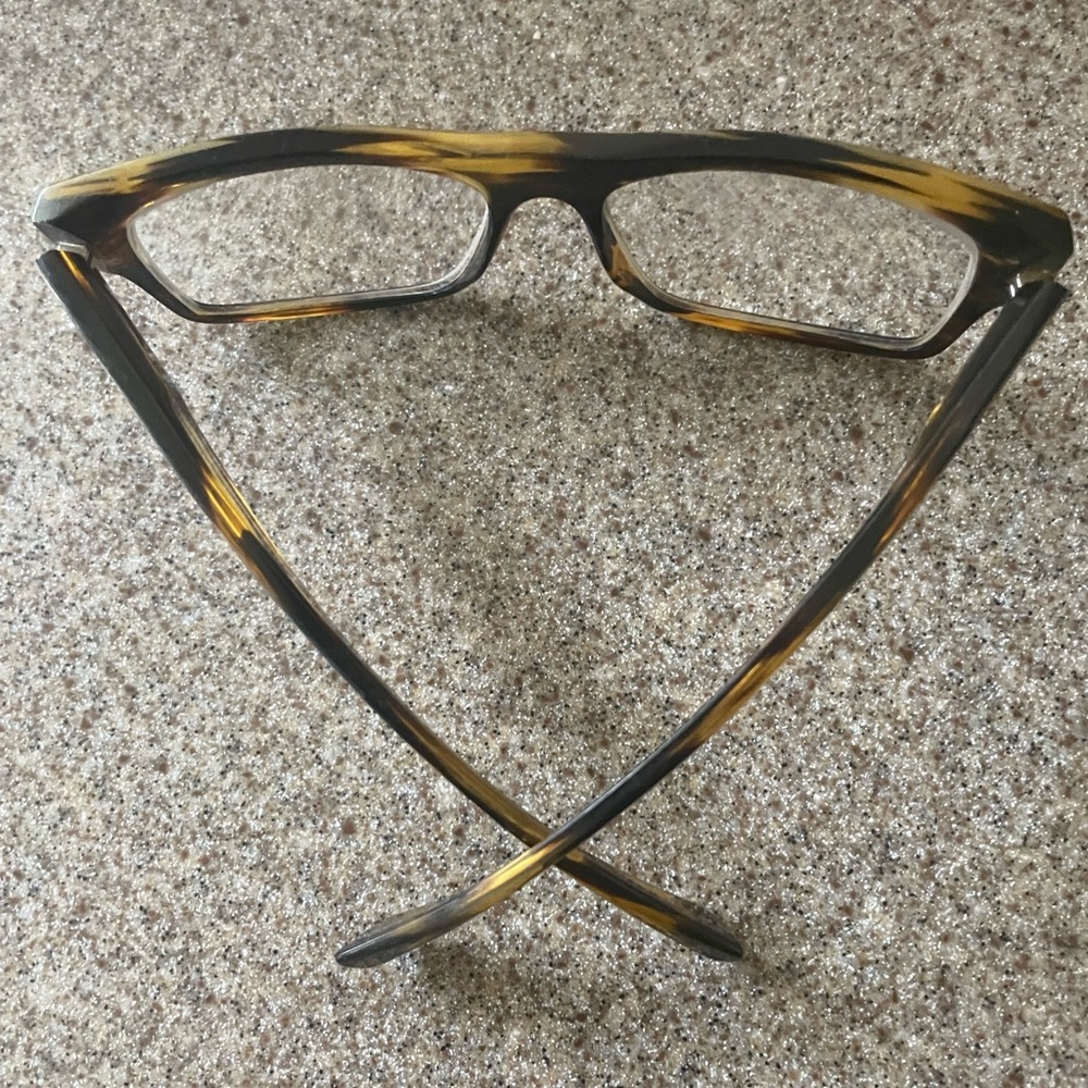 Alain Mikli Tortoiseshell Rectangular Prescriptio… - image 2